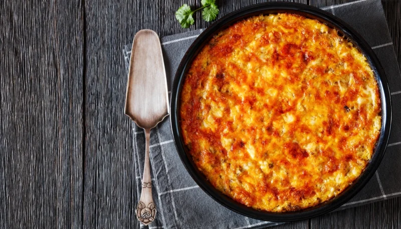 Tortilla aux pommes de terre et chorizo
