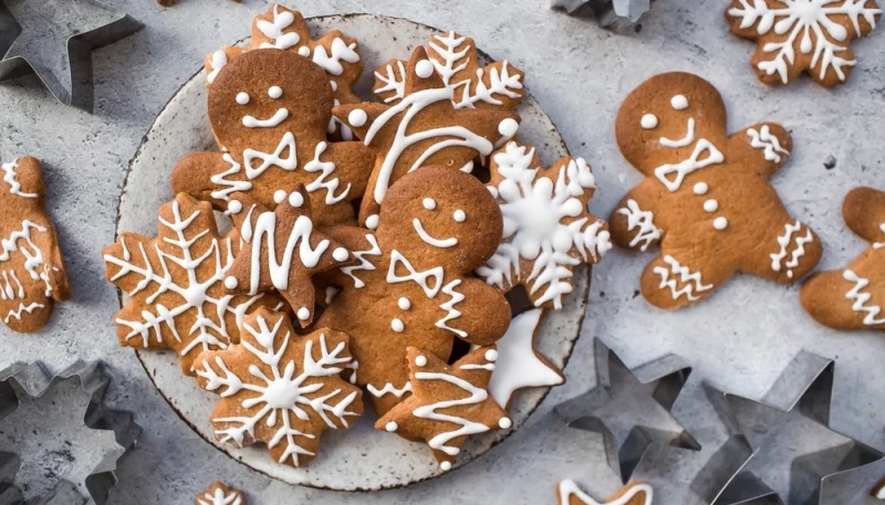 ⭐ Biscuits de Noël au gingembre (gingerbread)
