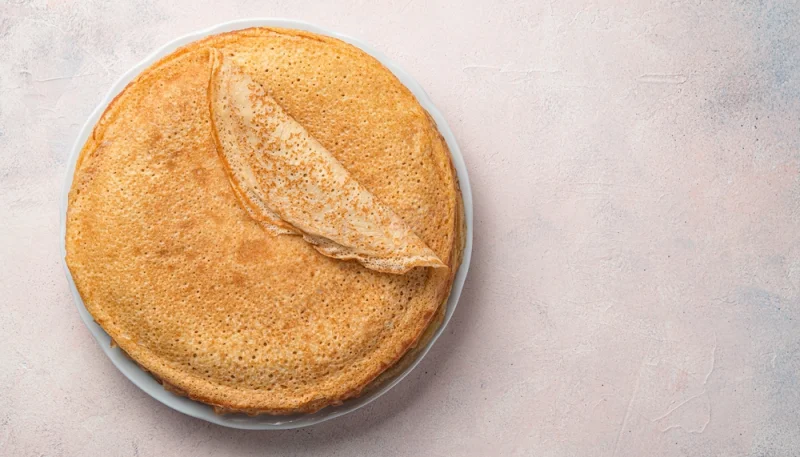 Crêpes à la farine de châtaigne