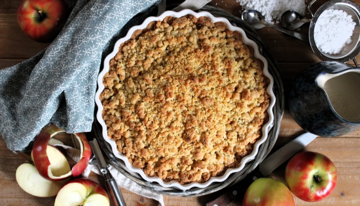 🍎Crumble pommes-poires facile