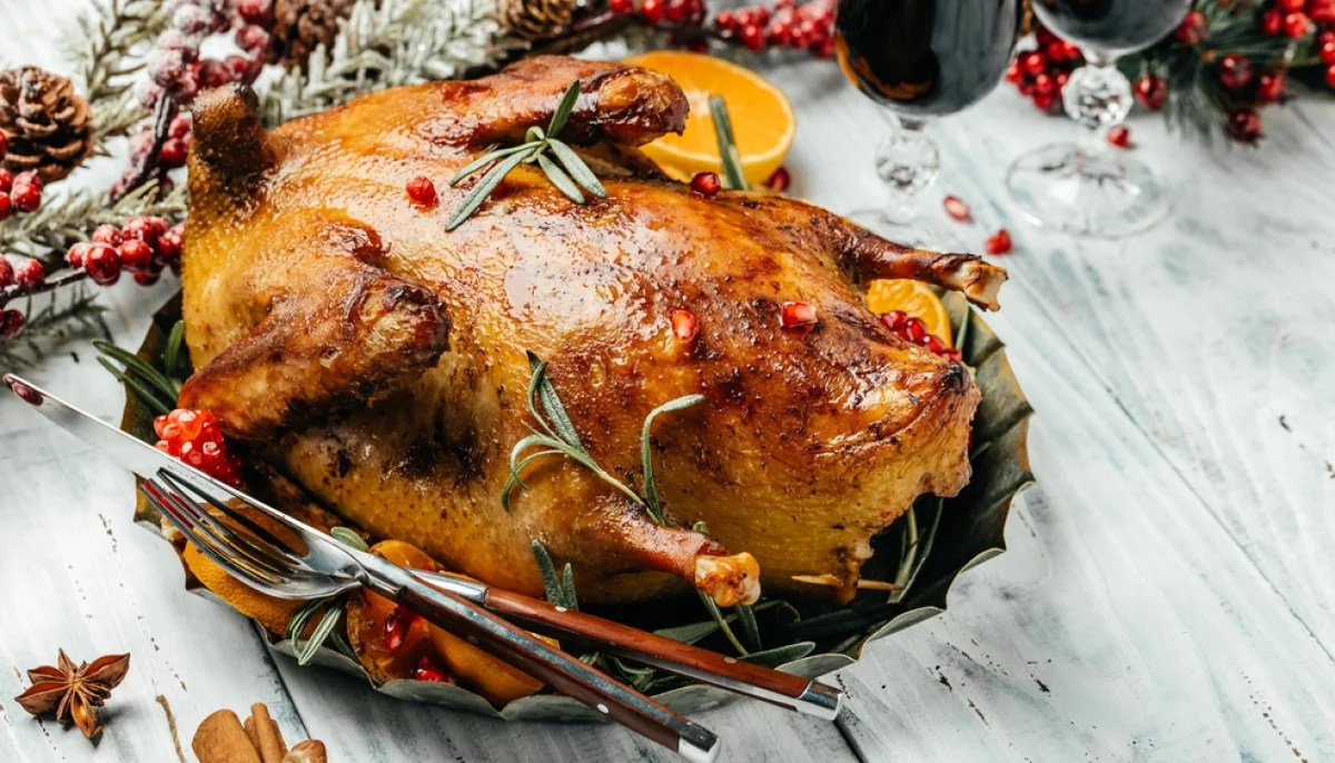 🎄 Dinde de Noël rôtie simple