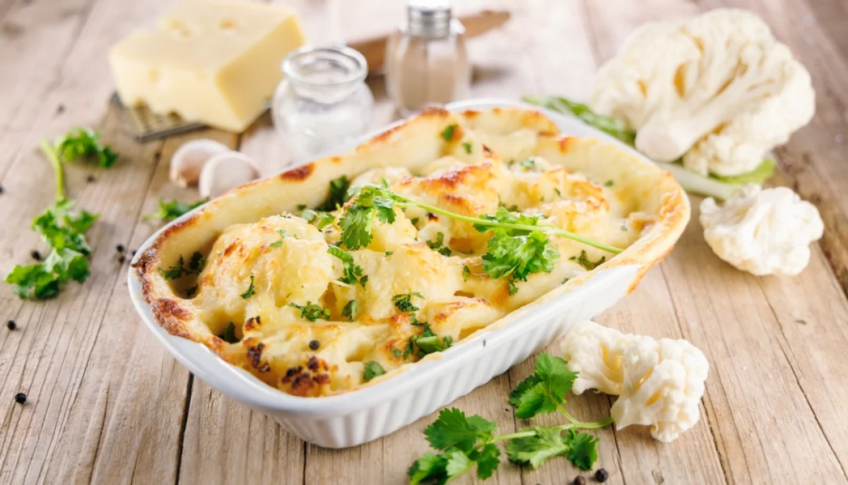 Gratin de chou-fleur facile et économique