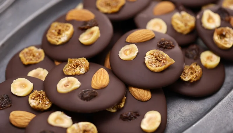 🍫Mendiants au chocolat noir