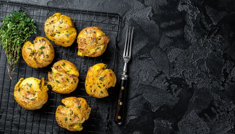 🥔 Pommes de terre écrasées rôties au four