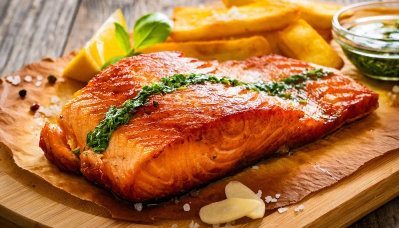 🐟Saumon au four citron-aneth