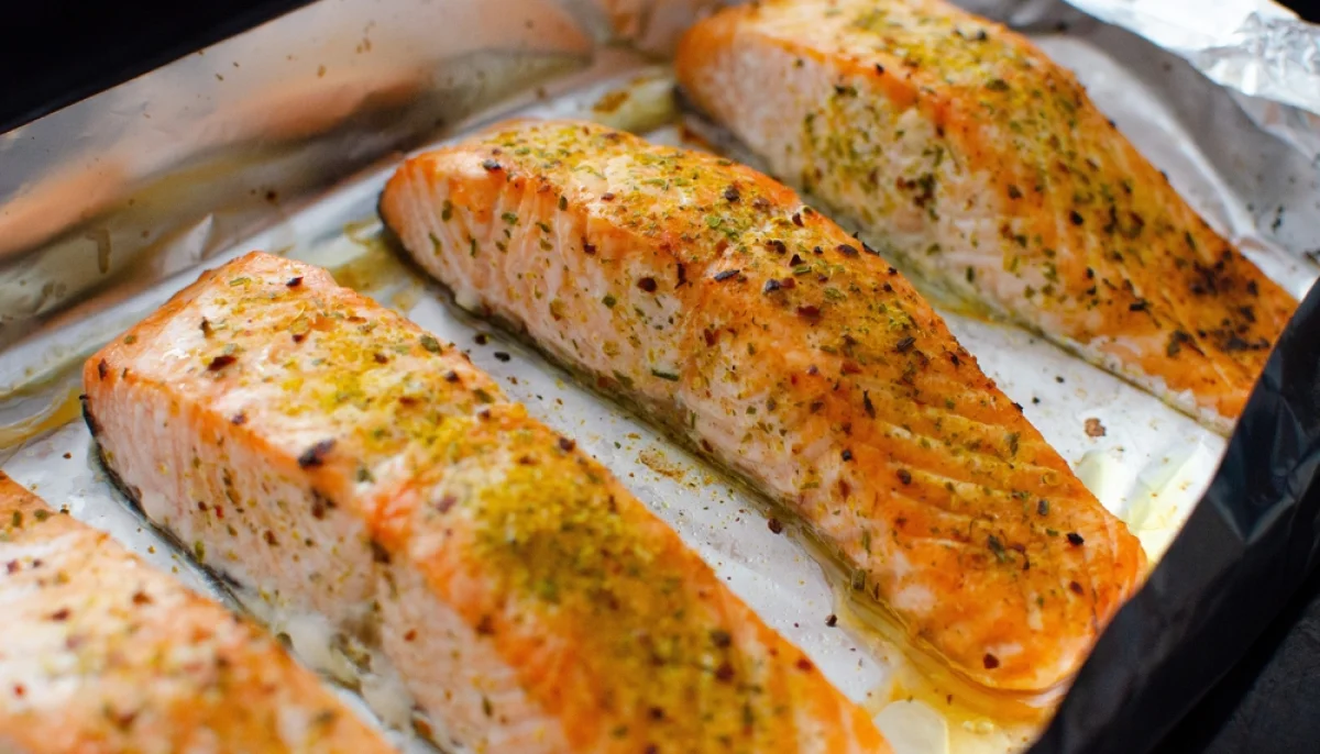 🐟 Saumon au four facile