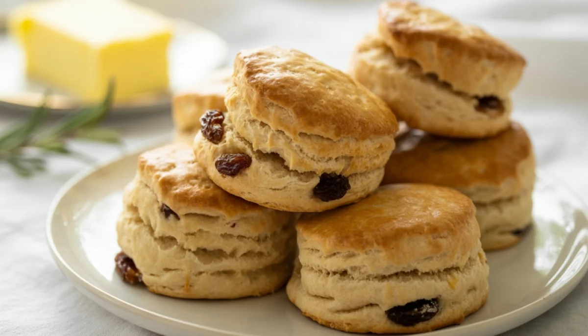🧁Scones aux raisins secs