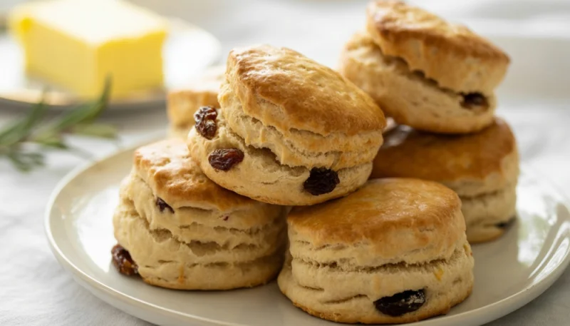 🧁Scones aux raisins secs