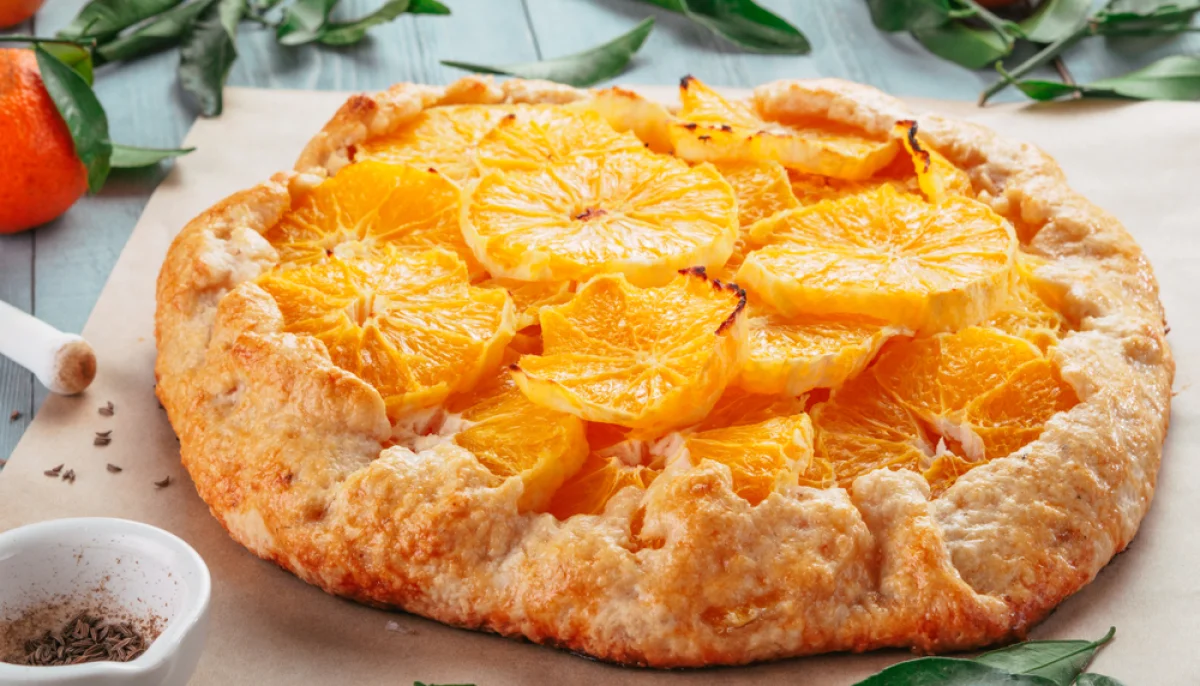 Tarte à la clémentine facile