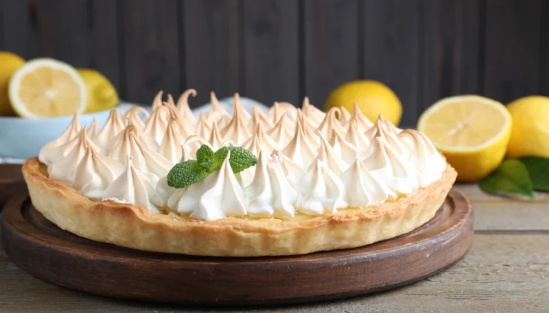 🍋Tarte au citron meringuée facile