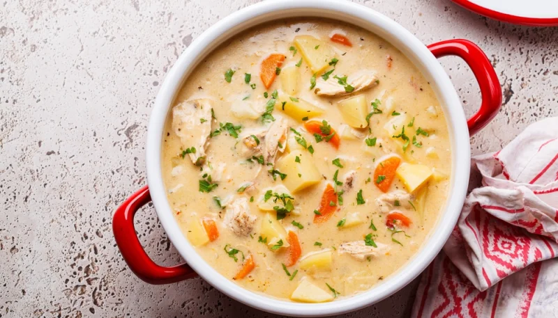 🍗 Blanquette de poulet rapide