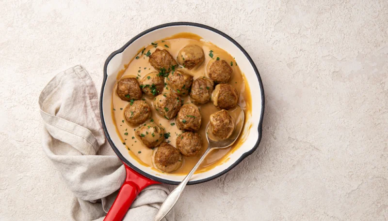 🥩Boulettes de bœuf à la crème