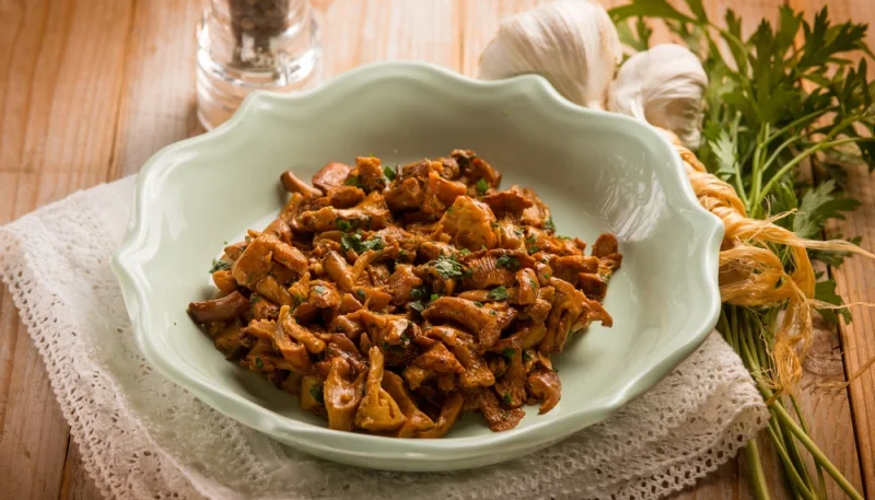 🍄Champignons sautés au vin blanc et persil