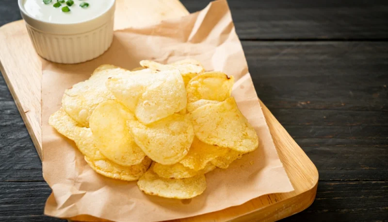 🥔Chips de pommes de terre maison croustillantes