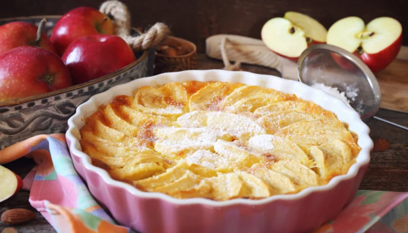 🍎Clafoutis aux pommes facile