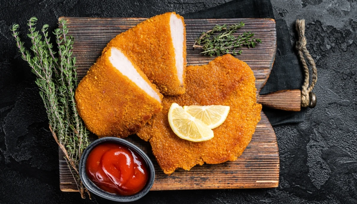 🍗Escalope de poulet panée croustillante