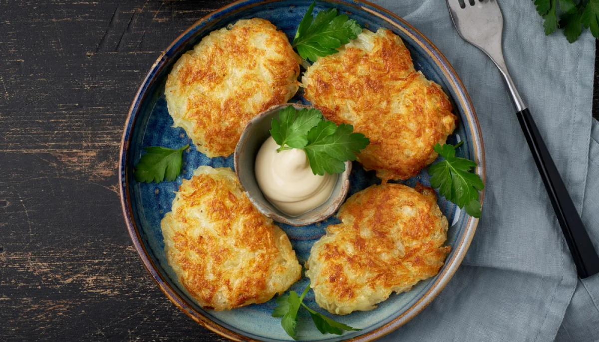 🥦Galettes de chou-fleur dorées au four