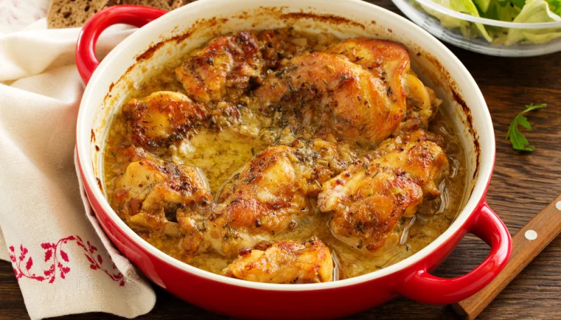 Lapin à la moutarde simple