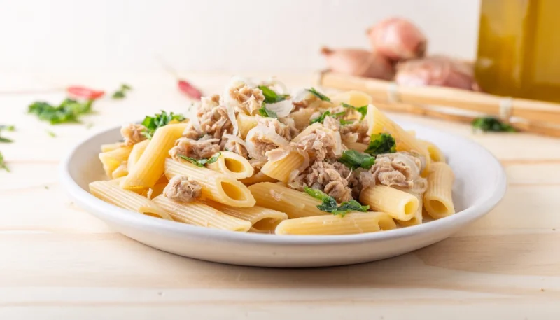 🍝Pâtes au thon rapides