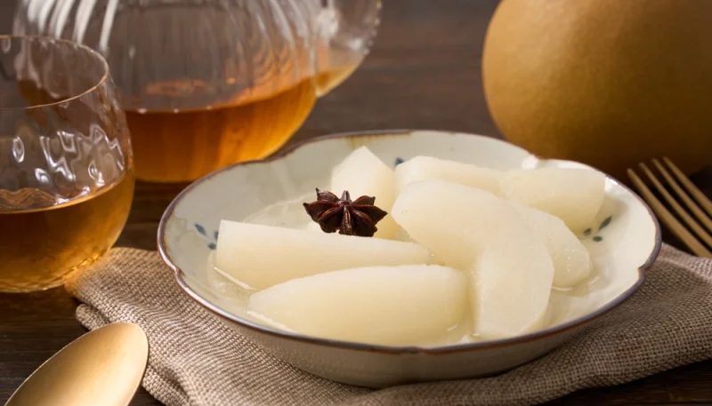 🍐Poires au sirop maison