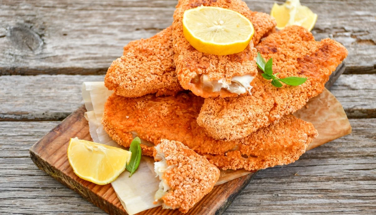 🐟Poisson pané au four maison