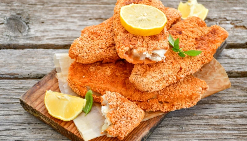 🐟Poisson pané au four maison