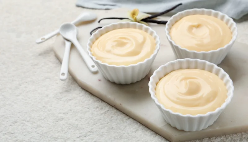 🍮Pudding vanillé facile