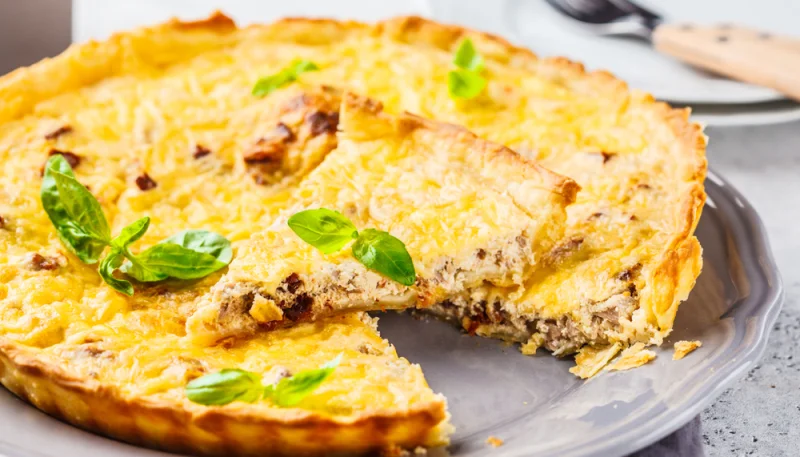 🥧Quiche au thon facile