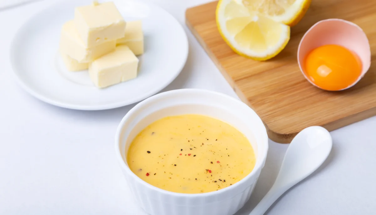 🍋Sauce hollandaise au citron