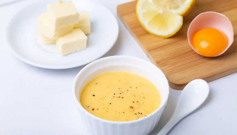 🍋Sauce hollandaise au citron