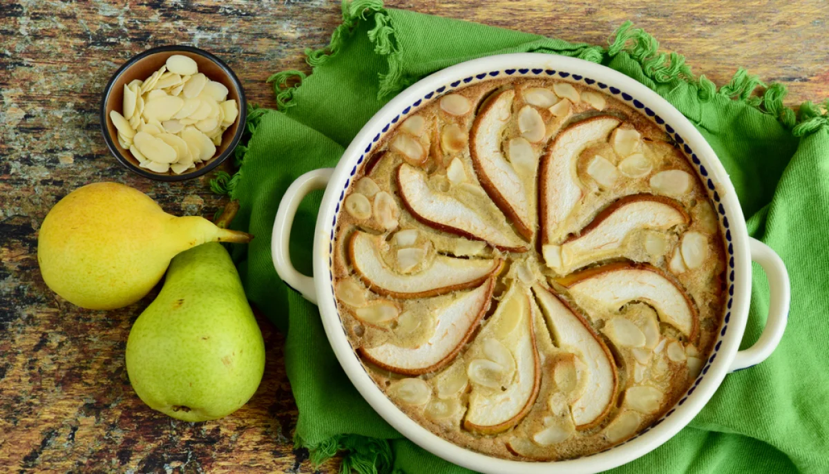 🥧Tarte aux poires et amandes (recette gourmande)