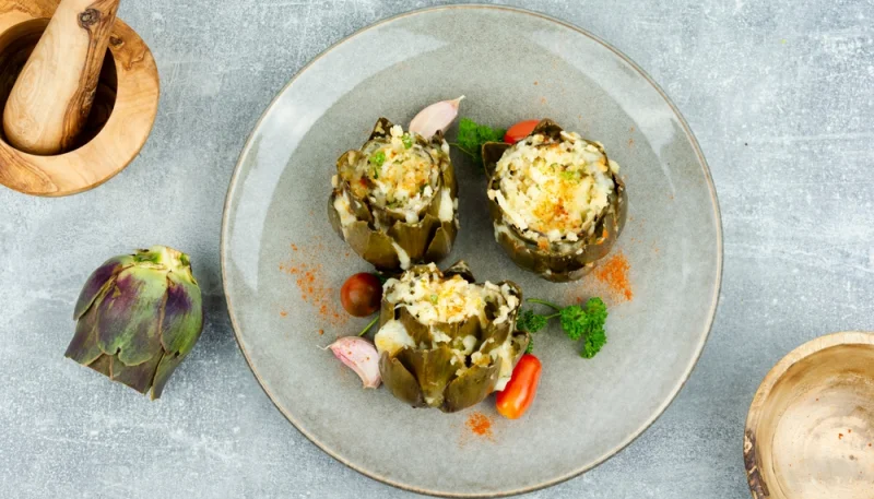 🌿Artichauts farcis maison