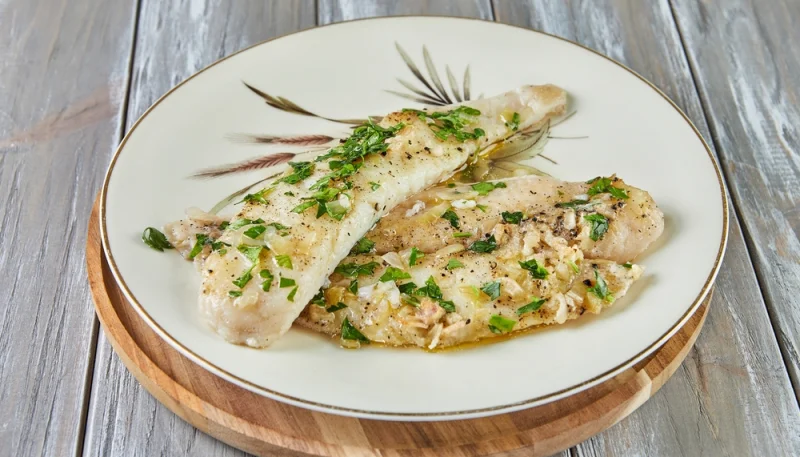 🐟Cabillaud grillé aux herbes