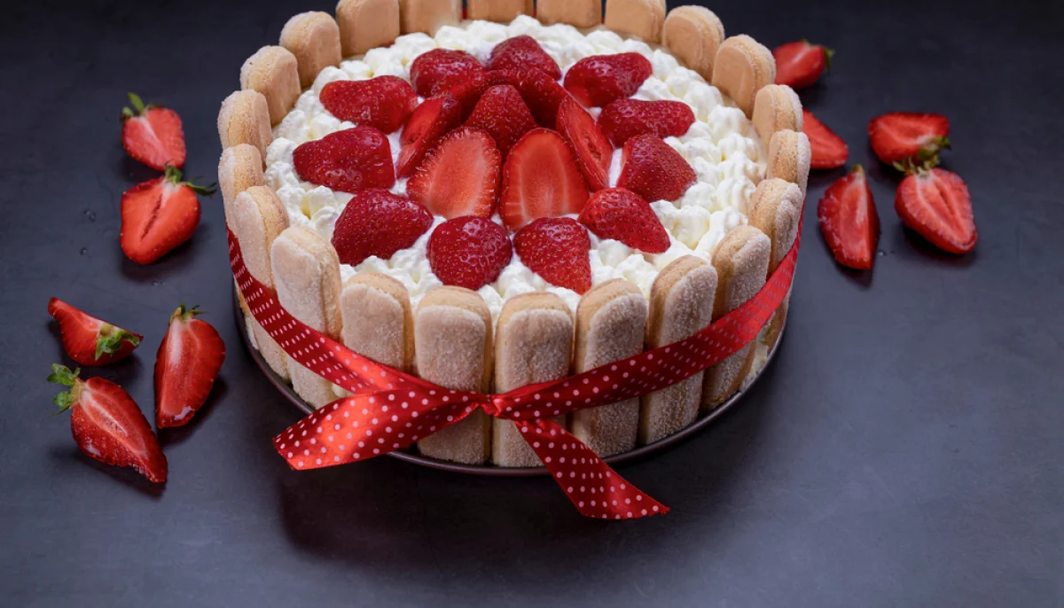 🍓🎂 Charlotte aux fraises facile