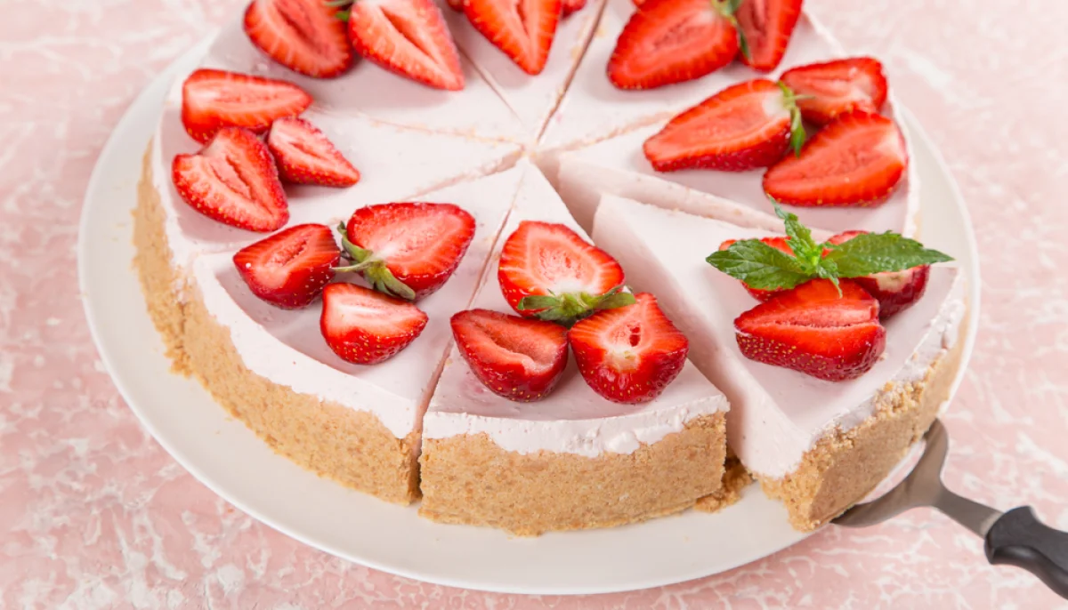 🍓Cheesecake fraise sans cuisson