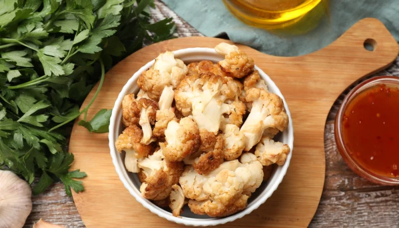 🥦Chou-fleur rôti au four facile