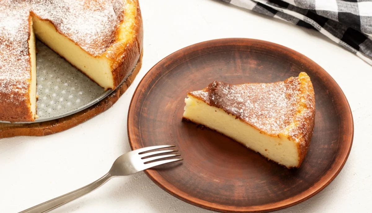 🍰Gâteau à la semoule vanillé