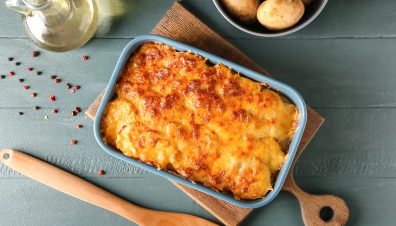 🍠Gratin de patates douces fondant au fromage