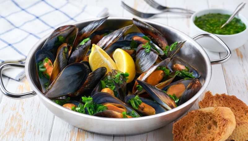 🐚Moules marinières traditionnelles