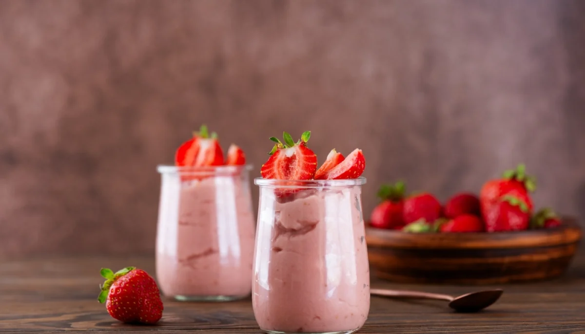 🍓Mousse aux fraises maison