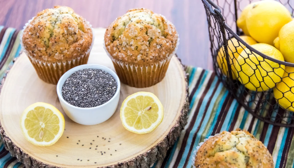 🍋🧁 Muffins citron pavot