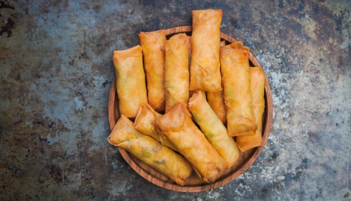 🥢Nems croustillants maison