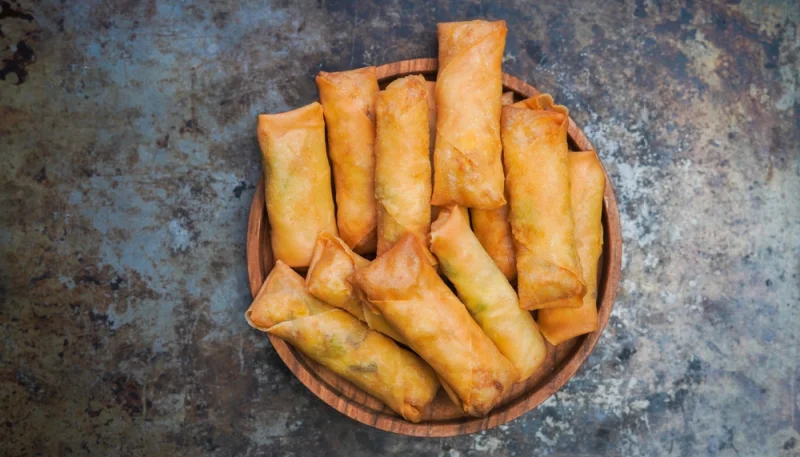 🥢Nems croustillants maison