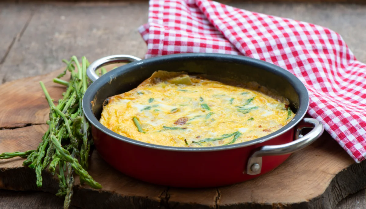 🥚 Omelette moelleuse aux asperges