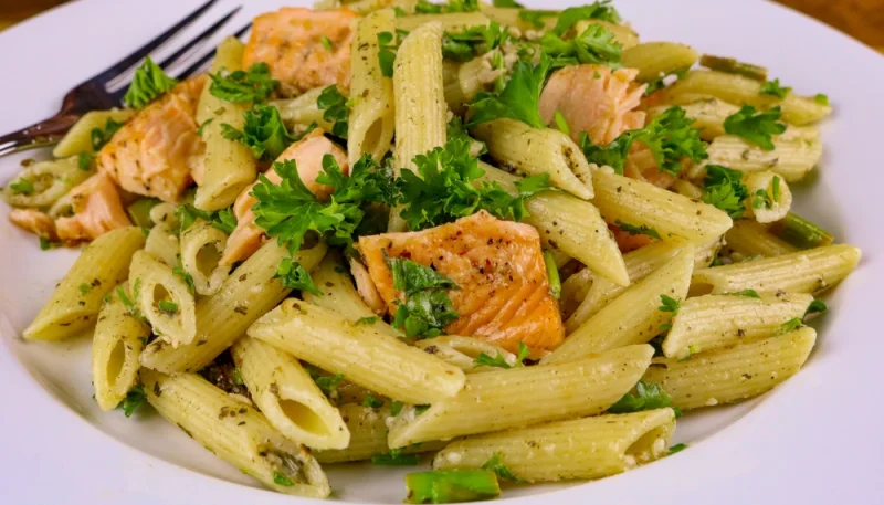 🍝Pâtes au saumon rapide