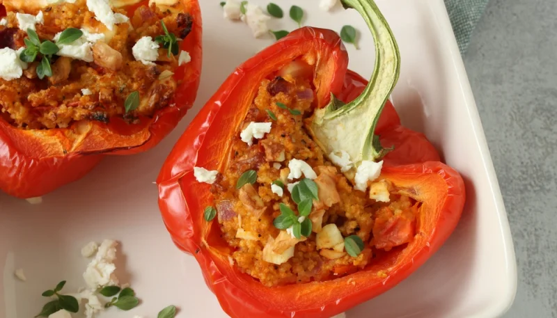 🌶️Poivrons farcis végétariens