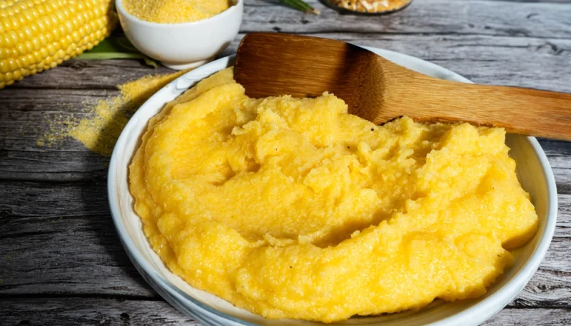 🌽Polenta crémeuse facile