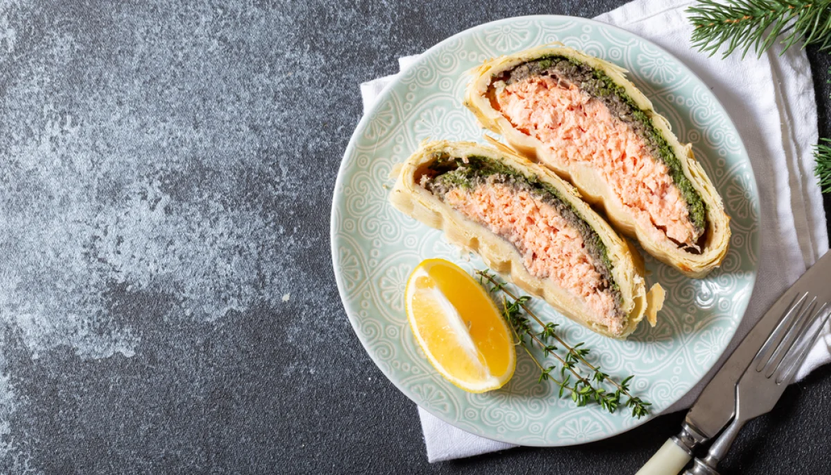 🐟Saumon en croûte feuilletée