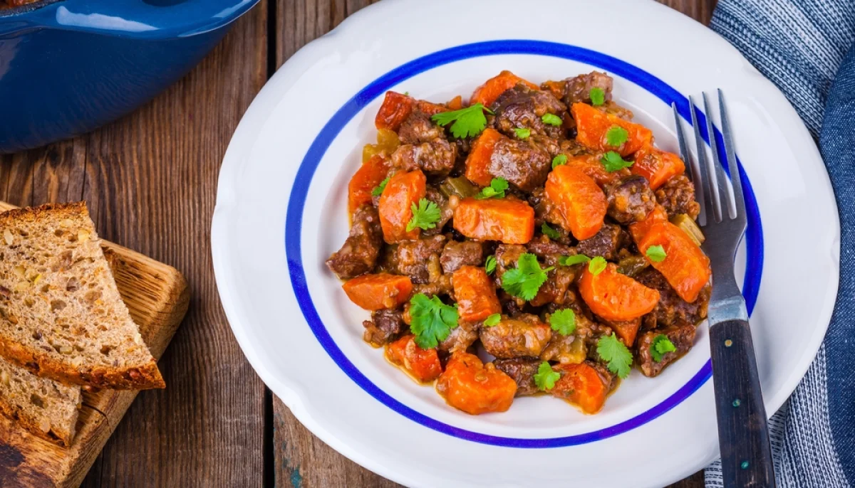 🍲Sauté de veau aux carottes nouvelles