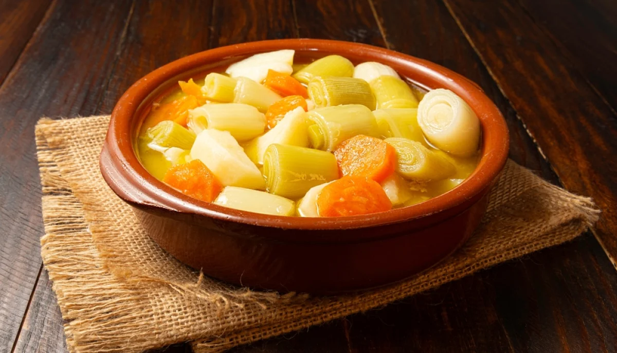 🥕🥬Soupe de carottes et poireaux maison